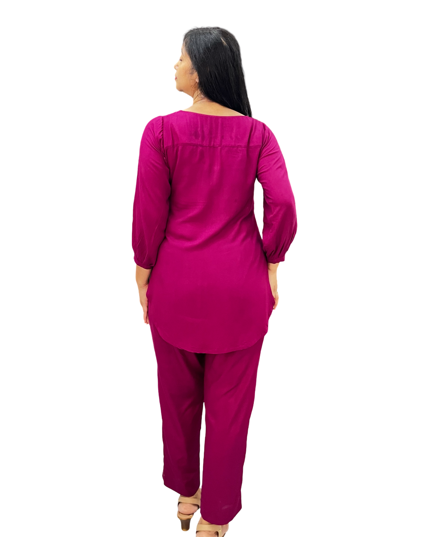Trending Cotton Co-ord Set with aplique work