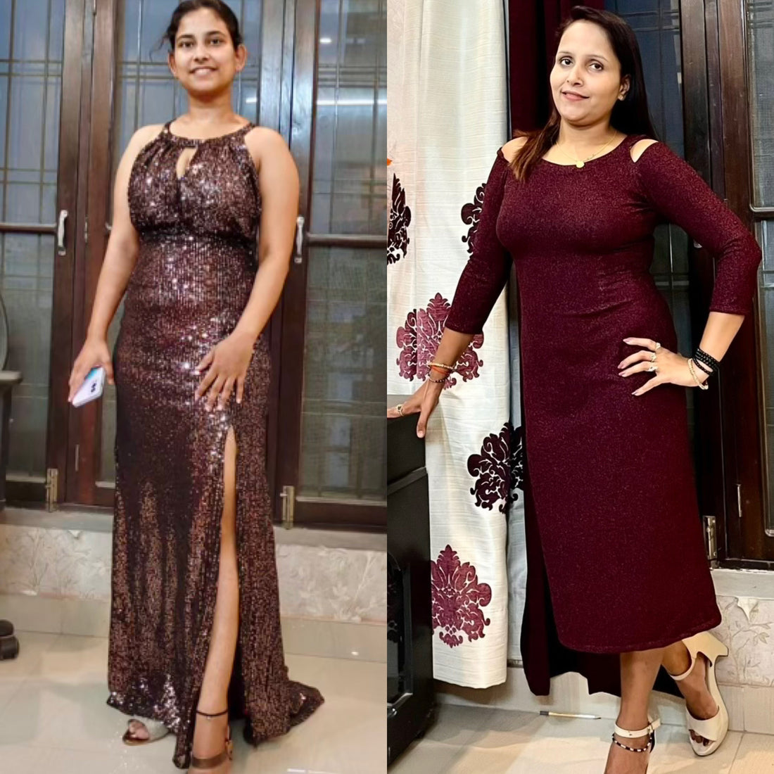 Happy Clients in my Party wear..Haute Couture