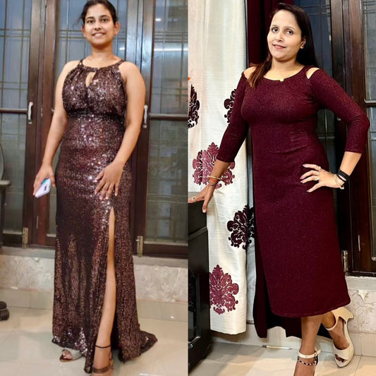 Happy Clients in my Party wear..Haute Couture