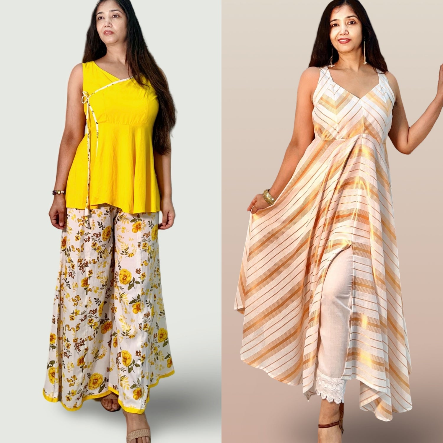 Summery Indo-western Ensembles